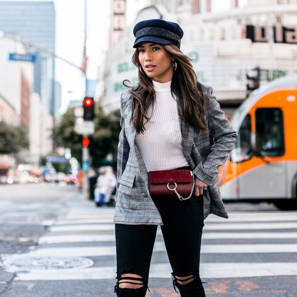 Authentic Chloé Faye Bag Small Black Suede Leather - Picture 5 of 16